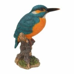 HI-LINE GIFT LTD 7.5" Polyresin Kingfisher on Stump Statue Blue - Hi-Line Gift -Cheap Garden Decor Store unnamed file 1094