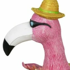 13" Solar Flamingo With Firefly Resin Jar - Exhart -Cheap Garden Decor Store unnamed file 10943