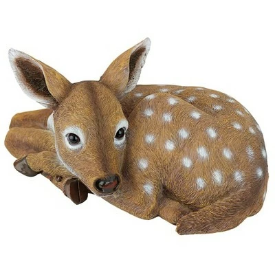 Design Toscano Hershel, The Forest Fawn Baby Deer Statue 4 Design Toscano Hershel, The Forest Fawn Baby Deer Statue - Image 2