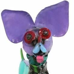 Sunnydaze Decor Sunnydaze Sir Chuckles the Chihuahua Indoor/Outdoor Metal Art Statue - 13.5" -Cheap Garden Decor Store unnamed file 11013