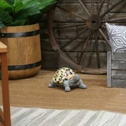 Sunnydaze Decor Sunnydaze 10.5" Mildred the Magnanimous Mosaic Polystone Turtle Statue with Hand-Painted Shell -Cheap Garden Decor Store unnamed file 11022
