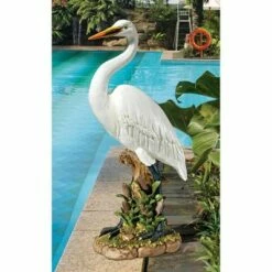 Design Toscano The Great White Egret Statue