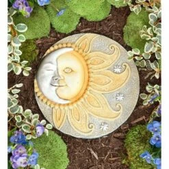 Wind & Weather Sun & Moon Garden Stone