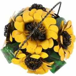 Sunnydaze Decor Sunnydaze Indoor/Outdoor Metal Yellow Sunflower Basket for Living Room, Porch, Patio, Garden, or Yard - 11.5" 10 Sunnydaze Decor Sunnydaze Indoor/Outdoor Metal Yellow Sunflower Basket for Living Room, Porch, Patio, Garden, or Yard - 11.5" -Cheap Garden Decor Store unnamed file 11071