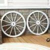 Sunnydaze Decor Sunnydaze Indoor/Outdoor Wooden Rustic Western Style Wagon Wheel Yard Landscape Porch Patio Décor - 30" - White - 2pk 2 Sunnydaze Decor Sunnydaze Indoor/Outdoor Wooden Rustic Western Style Wagon Wheel Yard Landscape Porch Patio Décor - 30" - White - 2pk -Cheap Garden Decor Store unnamed file 11110