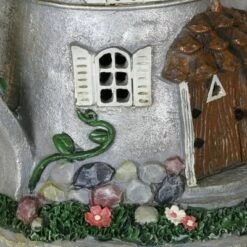 10" Resin Solar Silver Tea Pot Silver - Exhart 17 10" Resin Solar Silver Tea Pot Silver - Exhart -Cheap Garden Decor Store unnamed file 11165