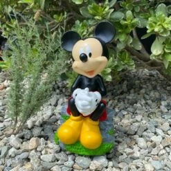 Disney 12" Mickey Mouse Sitting Resin Statue -Cheap Garden Decor Store unnamed file 11183