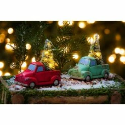 Evergreen 5"H Holiday Truck with Tree Light Up Ceramic Statuary, Red 9 Evergreen 5"H Holiday Truck with Tree Light Up Ceramic Statuary, Red -Cheap Garden Decor Store unnamed file 11194