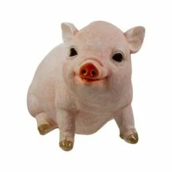 Northlight 12" Realistic Pink Piglet Outdoor Garden Statue -Cheap Garden Decor Store unnamed file 112