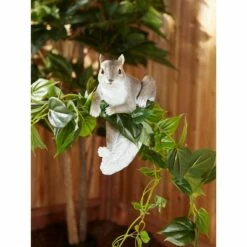 Zingz & Thingz Zingz & Thingz 6.5" Polyresin Climbing Chip Squirrel Décor Statue Brown -Cheap Garden Decor Store unnamed file 11200