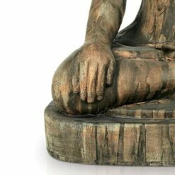John Timberland Zen Buddha Outdoor Statue 29 1/2" High Floor Sitting Weathered for Yard Garden Lawn -Cheap Garden Decor Store unnamed file 11208