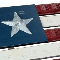 Wood & Metal Flag Wall Decor - Alpine Corporation -Cheap Garden Decor Store unnamed file 11220