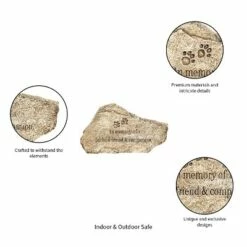 Evergreen Faithful Companion Garden Stone Garden and Yard Decor -Cheap Garden Decor Store unnamed file 11254