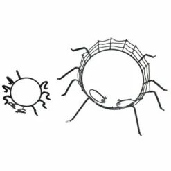 Set of 2 Iron Pumpkin Holders Spooky Spider - Evergreen 5 Set of 2 Iron Pumpkin Holders Spooky Spider - Evergreen -Cheap Garden Decor Store unnamed file 11266