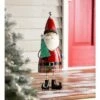 21" Indoor/Outdoor Metal Christmas Statue Vintage Holiday Santa - Evergreen -Cheap Garden Decor Store unnamed file 11279
