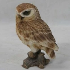HI-LINE GIFT LTD 6" Polyresin Small Brown Owl on Stump Statue Brown - Hi-Line Gift -Cheap Garden Decor Store unnamed file 1129