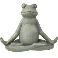 Sunnydaze Decor Sunnydaze Marvin the Meditating Frog Concrete Garden Statue - 12.25-Inch 12 Sunnydaze Decor Sunnydaze Marvin the Meditating Frog Concrete Garden Statue - 12.25-Inch -Cheap Garden Decor Store unnamed file 11326