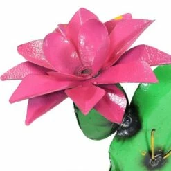 Sunnydaze Decor Sunnydaze Yellow-Needled Barrel Cactus Metal Statue - Rustic Metal Art Sculpture for the Yard - For Indoor or Outdoor Use - 17.5-Inch - Green -Cheap Garden Decor Store unnamed file 11335