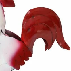 Sunnydaze Decor Sunnydaze Cluck the Steel Rooster Indoor/Outdoor Statue - White - 22-Inch -Cheap Garden Decor Store unnamed file 11344