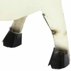 Sunnydaze Decor Sunnydaze Scruff the Steel Yard Art Goat Statue - 13.5-Inch - White - Set of 2 -Cheap Garden Decor Store unnamed file 11374