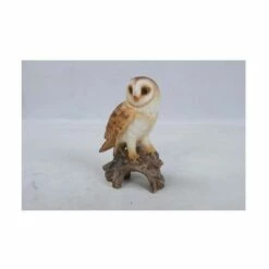 HI-LINE GIFT LTD 2" Polyresin Small Barn Owl on Stump Statue White - Hi-Line Gift -Cheap Garden Decor Store unnamed file 1140
