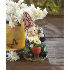 Zingz & Thingz Zingz & Thingz 5" Solar Gardening Gnome