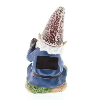 Zingz & Thingz Zingz & Thingz 5" Solar Gardening Gnome 7 Zingz & Thingz Zingz & Thingz 5" Solar Gardening Gnome - Image 5