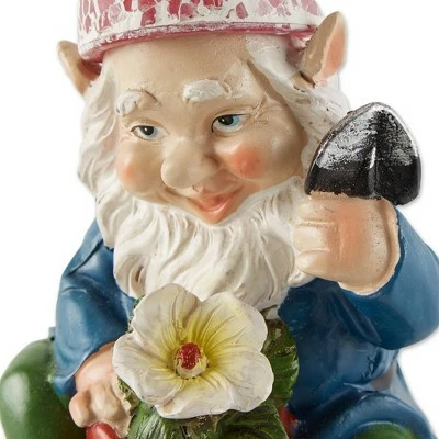 Zingz & Thingz Zingz & Thingz 5" Solar Gardening Gnome 11 Zingz & Thingz Zingz & Thingz 5" Solar Gardening Gnome - Image 9