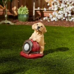 Zingz & Thingz Zingz & Thingz 6" Polyresin Dog and Fire Helmet Solar Statue 19 Zingz & Thingz Zingz & Thingz 6" Polyresin Dog and Fire Helmet Solar Statue -Cheap Garden Decor Store unnamed file 11445