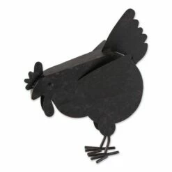 Zingz & Thingz Zingz & Thingz 11.25" Metal Hen with Chicks Sculpture Black -Cheap Garden Decor Store unnamed file 11481