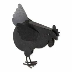 Zingz & Thingz Zingz & Thingz 11.25" Metal Hen with Chicks Sculpture Black -Cheap Garden Decor Store unnamed file 11482