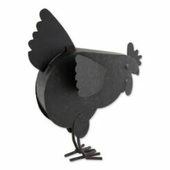 Zingz & Thingz Zingz & Thingz 11.25" Metal Hen with Chicks Sculpture Black -Cheap Garden Decor Store unnamed file 11485