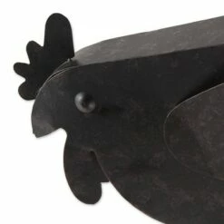 Zingz & Thingz Zingz & Thingz 11.25" Metal Hen with Chicks Sculpture Black -Cheap Garden Decor Store unnamed file 11486