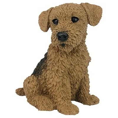 Design Toscano Airedale Puppy Dog Statue 2 Design Toscano Airedale Puppy Dog Statue