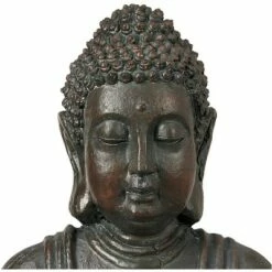 John Timberland Zen Outdoor Statue with Light Solar LED 19 1/2" High Sitting Buddha Sculpture for Yard Garden Patio Deck Home -Cheap Garden Decor Store unnamed file 11548