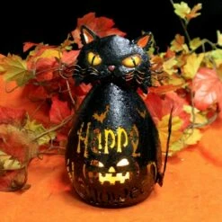 Direct International Halloween 10.0" Halloween Figure W Led Light Cat Witch Luminary - Outdoor Sculptures And Statues -Cheap Garden Decor Store unnamed file 11562