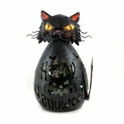 Direct International Halloween 10.0" Halloween Figure W Led Light Cat Witch Luminary - Outdoor Sculptures And Statues -Cheap Garden Decor Store unnamed file 11563