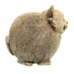 Roman Inc Home & Garden 7.25" Cat Garden Statue Pudgy Pals Summer Decor Outdoor Roman, Inc - Outdoor Sculptures And Statues