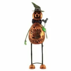 Direct International Halloween 25.0" Whimsy Standing Decoration Black Cat Pumpkin Bat - Outdoor Sculptures And Statues -Cheap Garden Decor Store unnamed file 11575