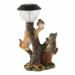 Zingz & Thingz Zingz & Thingz 14" Polyresin Climbing Cats Solar Light Statue -Cheap Garden Decor Store unnamed file 11616
