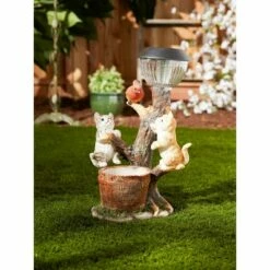 Zingz & Thingz Zingz & Thingz 14" Polyresin Climbing Cats Solar Light Statue -Cheap Garden Decor Store unnamed file 11624