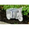 HI-LINE GIFT LTD 11" Wood Cart Planter White - Hi-Line Gift -Cheap Garden Decor Store unnamed file 11632