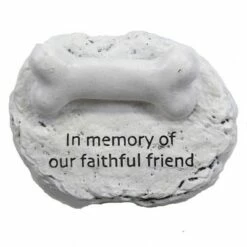 Home & Garden 1.25" Memorial Dog Bone Sympathy Bereavement Roman, Inc - Outdoor Sculptures And Statues -Cheap Garden Decor Store unnamed file 11639