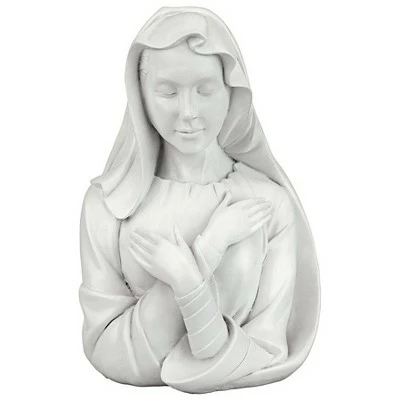 Design Toscano Blessed Virgin Mary, Lady of Grace Bust Statue, white 4 Design Toscano Blessed Virgin Mary, Lady of Grace Bust Statue, white - Image 2