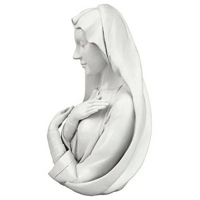 Design Toscano Blessed Virgin Mary, Lady of Grace Bust Statue, white 7 Design Toscano Blessed Virgin Mary, Lady of Grace Bust Statue, white - Image 5