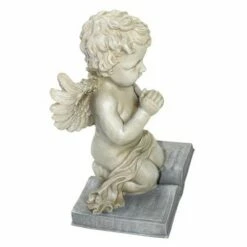 Design Toscano A Cherub's Prayer Statue - Off-White