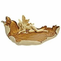 Design Toscano A Fairy's Secret Place Sculpture - Off-White