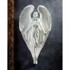 Design Toscano Spiritual Path Angel Wall Sculpture - Off-White -Cheap Garden Decor Store unnamed file 11714