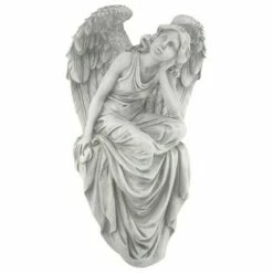 Design Toscano Resting Grace Sitting Angel Sculpture - Large, Off-White -Cheap Garden Decor Store unnamed file 11740