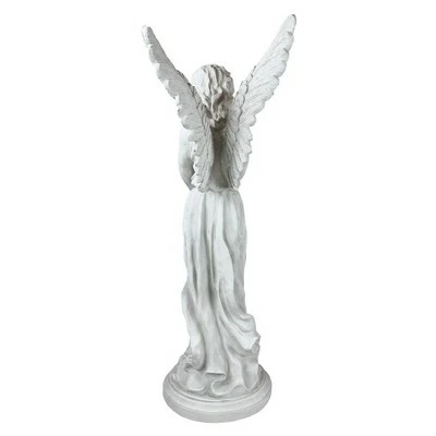 Design Toscano Heaven's Guardian Angel Garden Statue - Off-White 5 Design Toscano Heaven's Guardian Angel Garden Statue - Off-White - Image 4